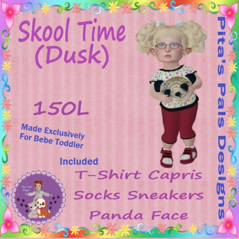 Second Life Marketplace - {PPD} Skool Time (Dusk)